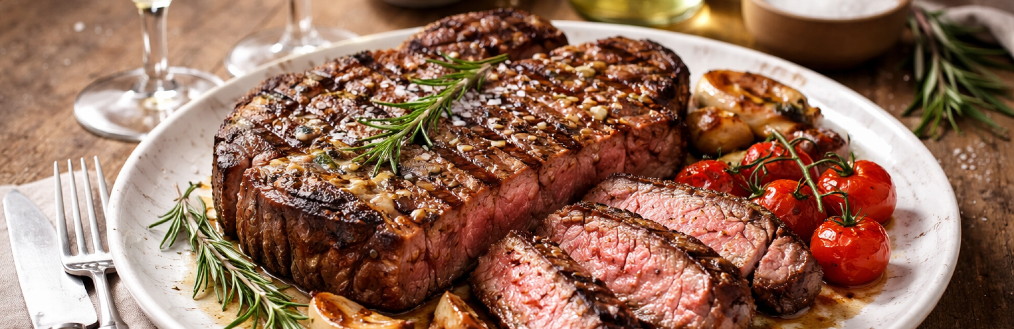 steak s bílým vínem | yourwine.cz